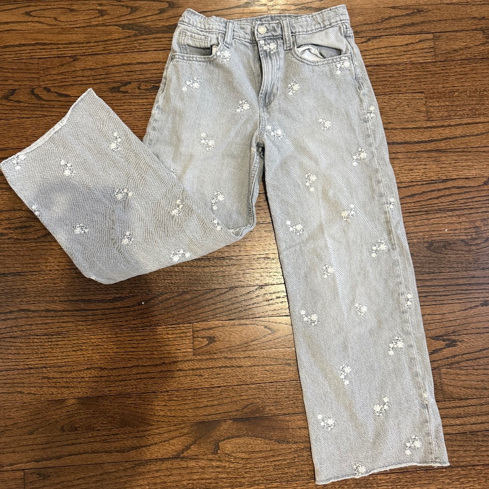 Girls Gap Wide-Legged Jeans